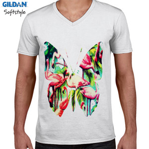 Kaos tropical flamingo bird