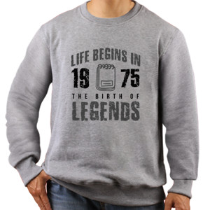 Jaket Sweater Life Begins In