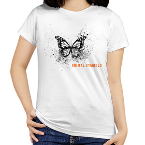 Kaos Animals Symbol Buterfly