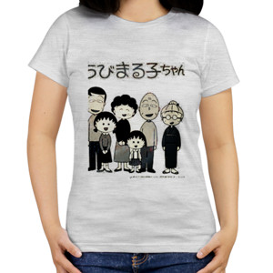 Kaos Chibi maruko chan family