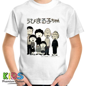 Kaos Chibi maruko chan family