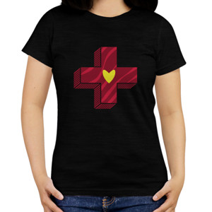Kaos cross red love