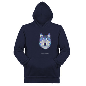 Jaket Hoodie Triangle Wolf o1