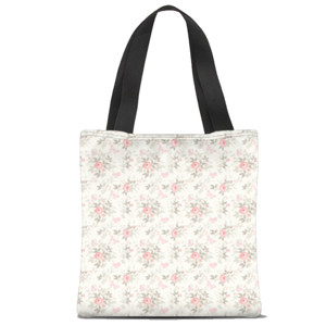 Tas Tote Fullprint Bunga