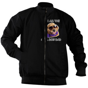 Jaket Bomber I am The Cool Dog Dad