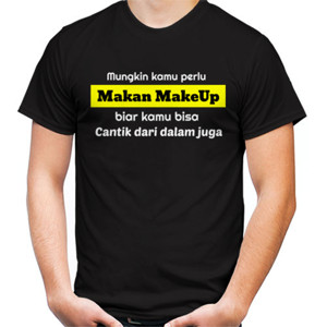 Kaos Makan Makeup