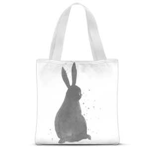 Tas Tote Fullprint Rabbit