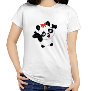 Kaos Couple Panda - Wanita