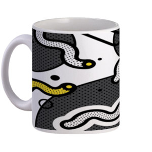 Mug Neo memphis background 23