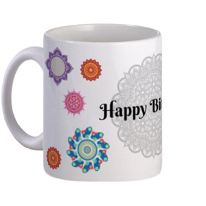 Mug Hadiah / Kado Ulang Tahun Mandala 2 - Customic47