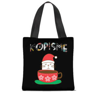 Tas Tote Fullprint Kopi Is Me