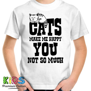 Kaos Cats make me happy 2