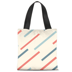 Tas Tote Fullprint strips 01