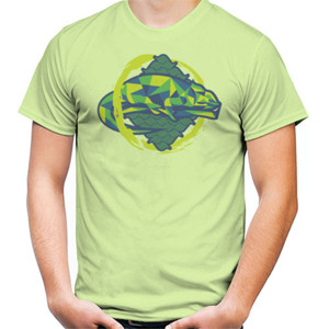 Kaos Dramatic Color Polygonal Chameleon