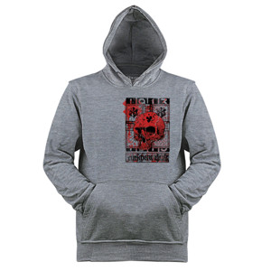 Jaket Hoodie Tengkorak Merah 1913