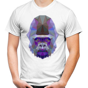 Kaos King Kong Triangle Art