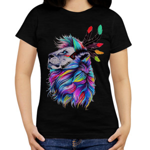 Kaos Lion Watercolor