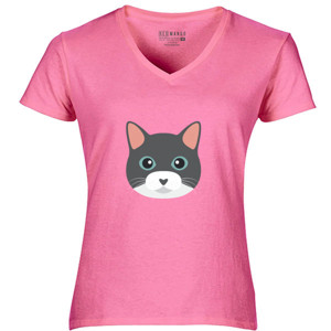 Kaos Kucing pink