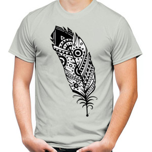 Kaos Native American - Indian Feathers 2