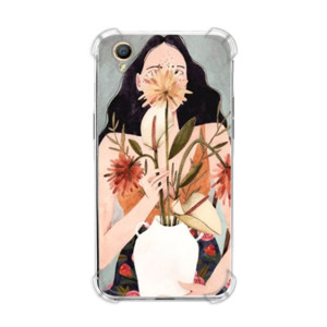 Casing HP Canvas Flower Girl