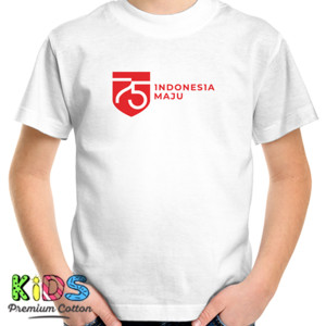 Kaos HUT RI 75 INDONESIA MAJU