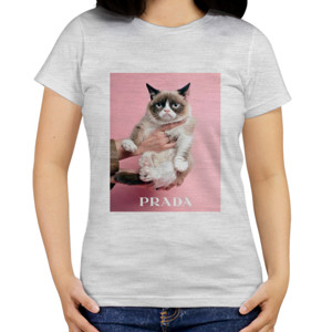 Kaos GRUMPY CAT PRADA