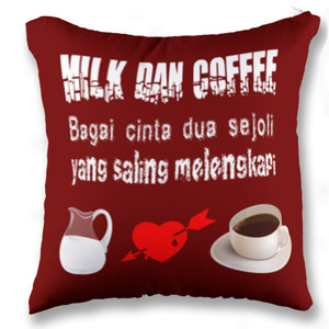 Bantal Kopi dan susus