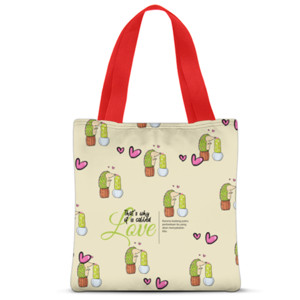 Tas Tote Fullprint That is Why It is Called Love