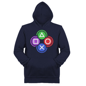 Jaket Hoodie gamer PLAYSTATION