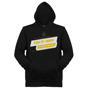 Jaket Hoodie "Son Of Adam" Bahan Katun Baby Terry