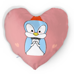Bantal Hati Sweet penguin