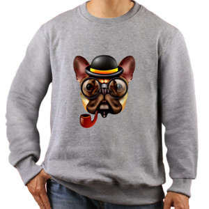 Jaket Sweater Grandpa Dog