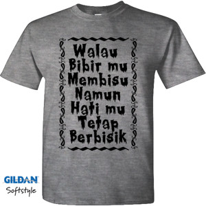 Kaos Bibir Membisu, Hati Berbisik