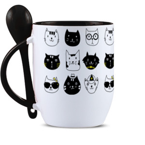 Mug Sendok Cat-13