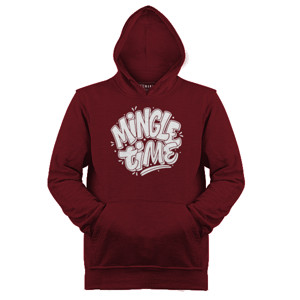 Jaket Hoodie Mingle Time