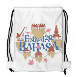 Tas Serut Fullprint Tas serut Festival 28 Bahasa 2024  