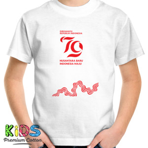 Kaos HUT RI ke-79 - Putih