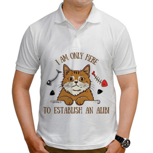 Kaos Polo Only here for Alibi