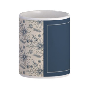 Mug Mug Batik Flora Elegan