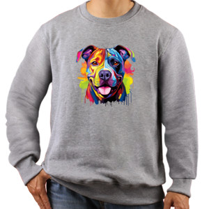 Jaket Sweater Kaos Gambar Anjing 010
