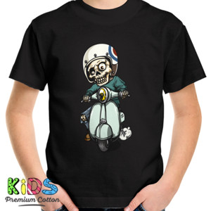 Kaos Sweater Vespa Skull
