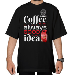 Kaos Oversize Ginseng Coffee HNI Good Idea