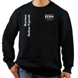 Jaket Sweater Kaos HDS - 23 Januari