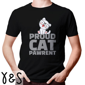 Kaos Cat Lover Pencinta Kucing Proud Cat Pawrent
