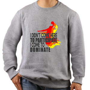 Jaket Sweater I Come To Dominate