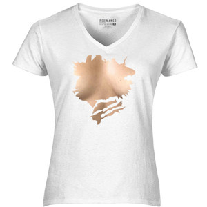 Kaos Dada Wanita Palsu