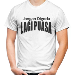 Kaos Jangan Digoda Lagi Puasa