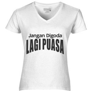 Kaos Jangan Digoda Lagi Puasa
