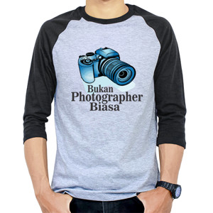 Kaos Raglan fotograher