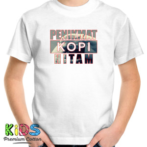 Kaos Penikmat Kopi Hitam